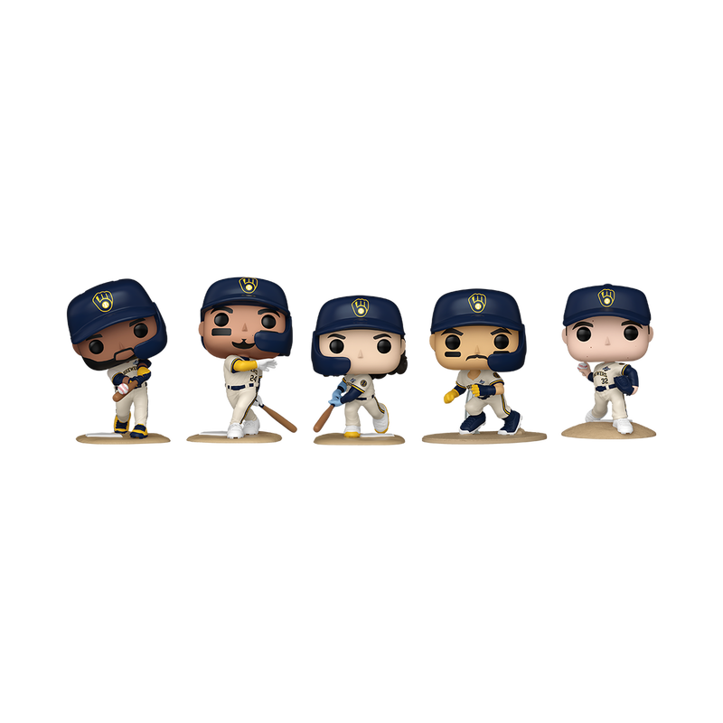 Pop! Milwaukee Brewers 2026 MLB World Series Champions 5-Pack, , hi-res view 2